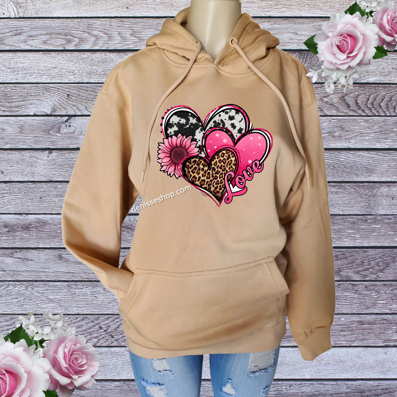 DENISSE BOUTIQUE HOODIE SWEATSHIRT LOVE 🥰 SH020