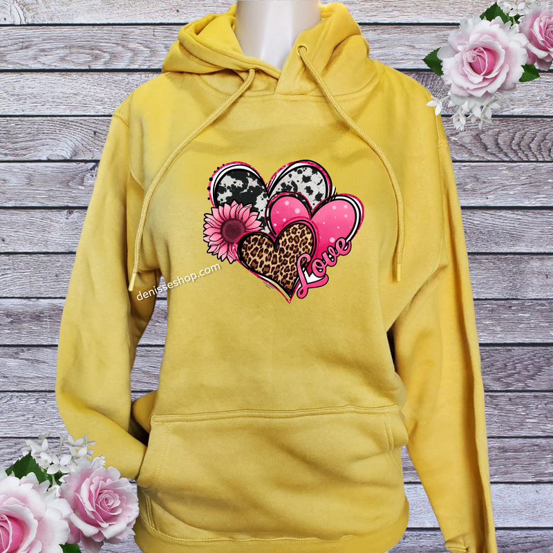 DENISSE BOUTIQUE HOODIE SWEATSHIRT LOVE 🥰 SH020