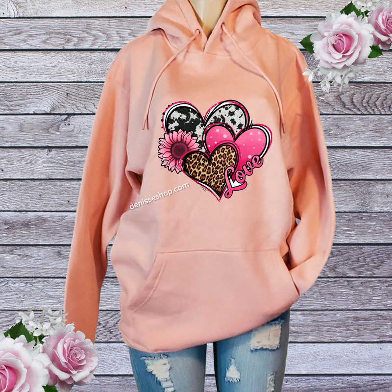 DENISSE BOUTIQUE HOODIE SWEATSHIRT LOVE 🥰 SH020