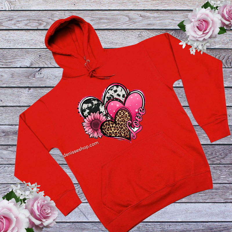 DENISSE BOUTIQUE HOODIE SWEATSHIRT LOVE 🥰 SH020