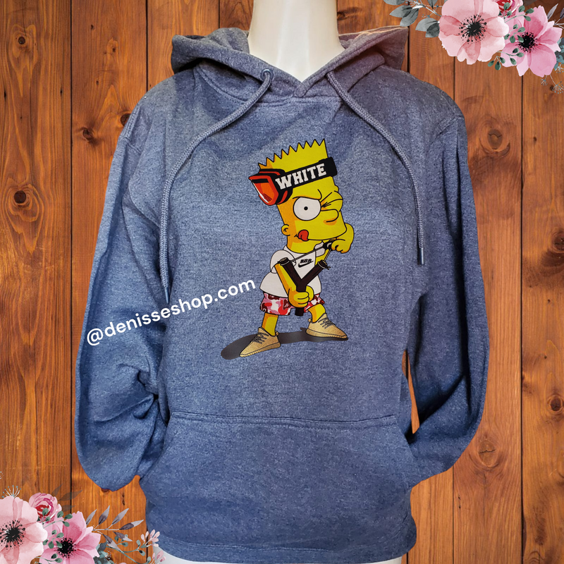 DENISSE BOUTIQUE HOODIE SWEATSHIRT BART SIMPSON SH049