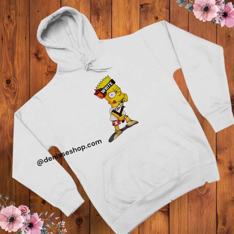 DENISSE BOUTIQUE HOODIE SWEATSHIRT BART SIMPSON SH049