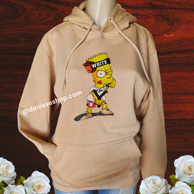 DENISSE BOUTIQUE HOODIE SWEATSHIRT BART SIMPSON SH049