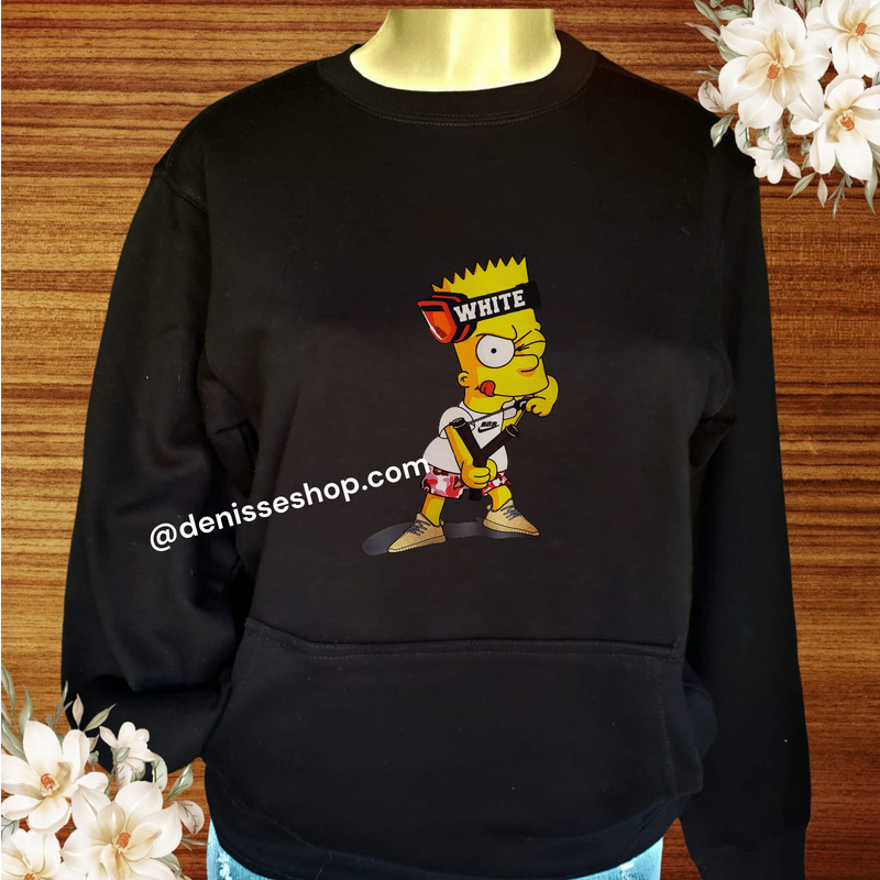 DENISSE BOUTIQUE SWEATSHIRT BART SIMPSON SN049