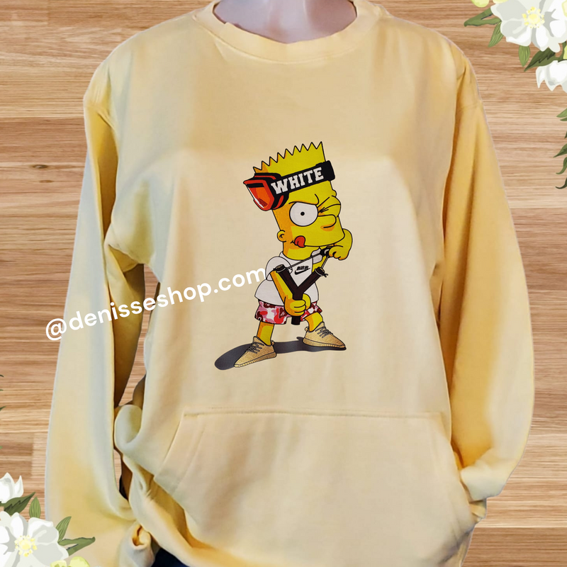 DENISSE BOUTIQUE SWEATSHIRT BART SIMPSON SN049