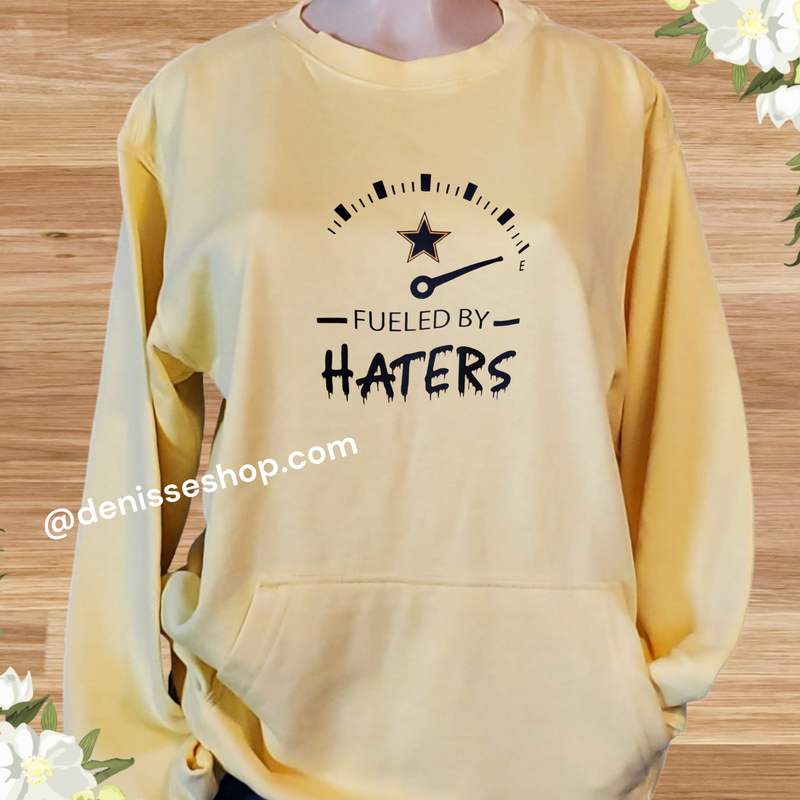 DENISSE BOUTIQUE SWEATSHIRT FUELED BY HATERS SN051