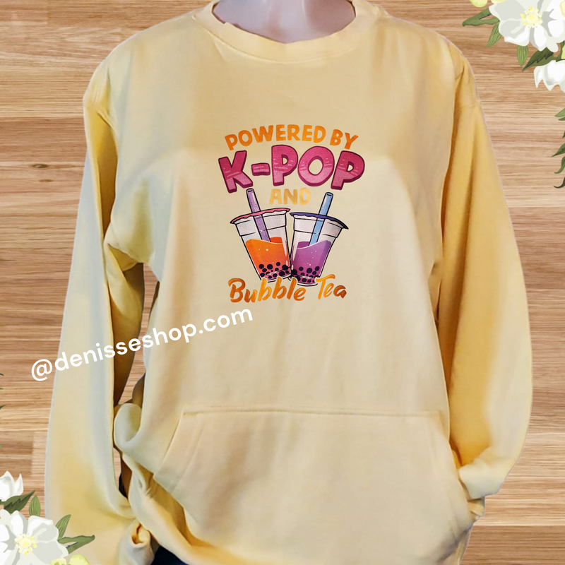 DENISSE BOUTIQUE SWEATSHIRT BOBBA TEA SN052