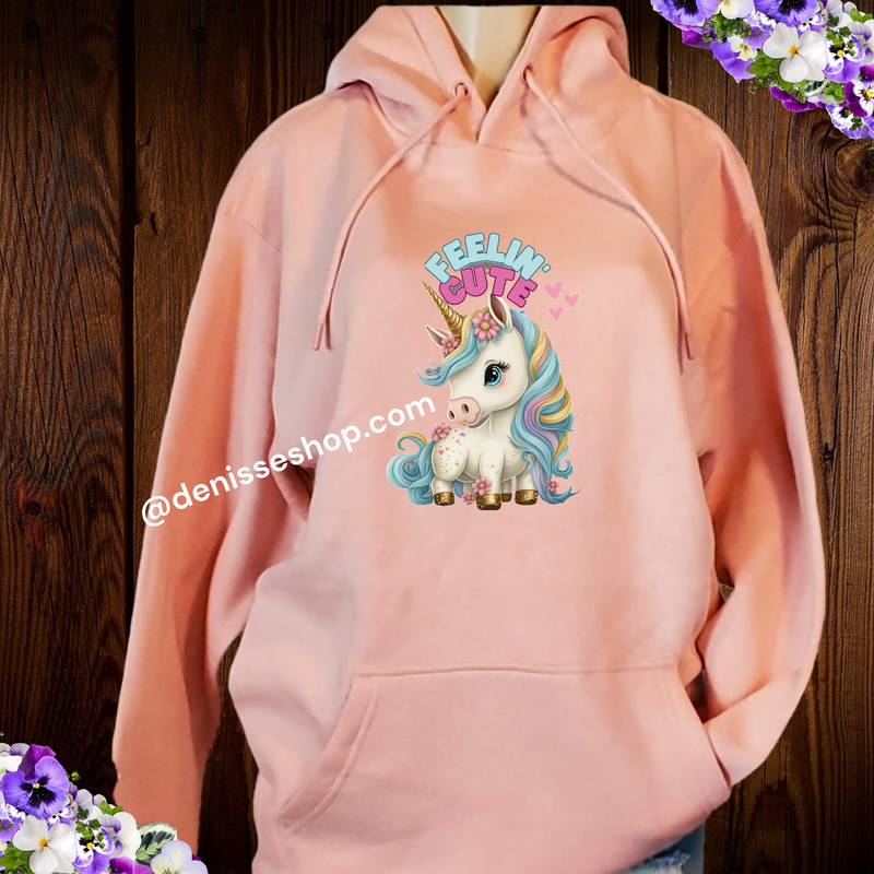 DENISSE BOUTIQUE HOODIE SWEATSHIRT UNICORN