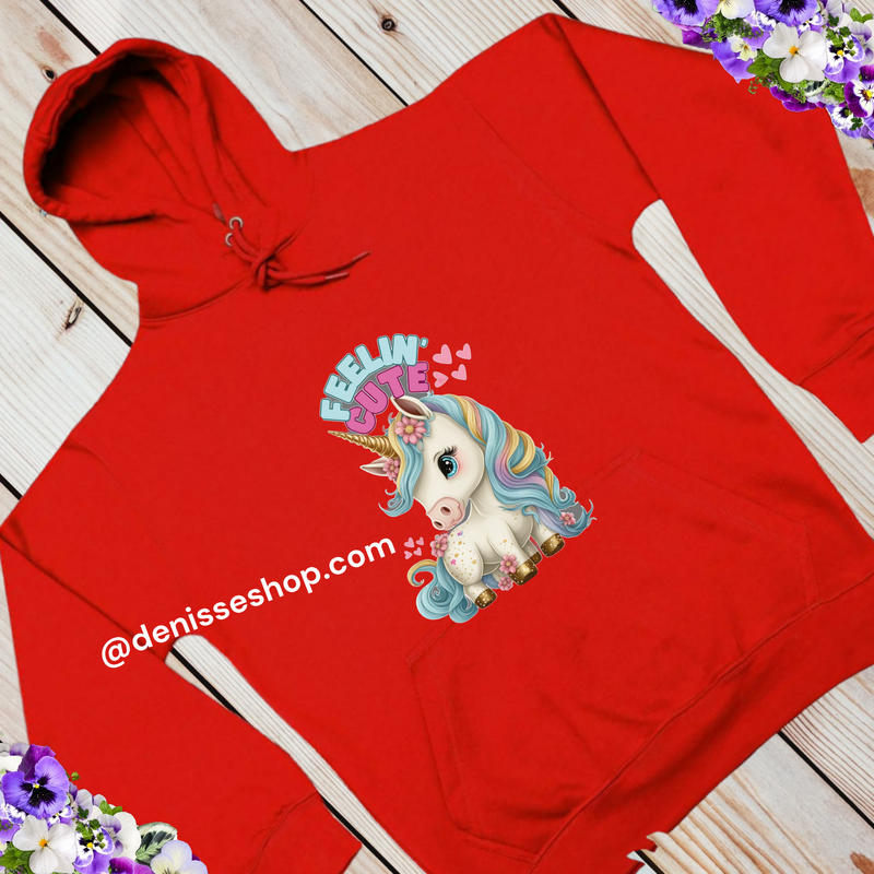 DENISSE BOUTIQUE HOODIE SWEATSHIRT UNICORN