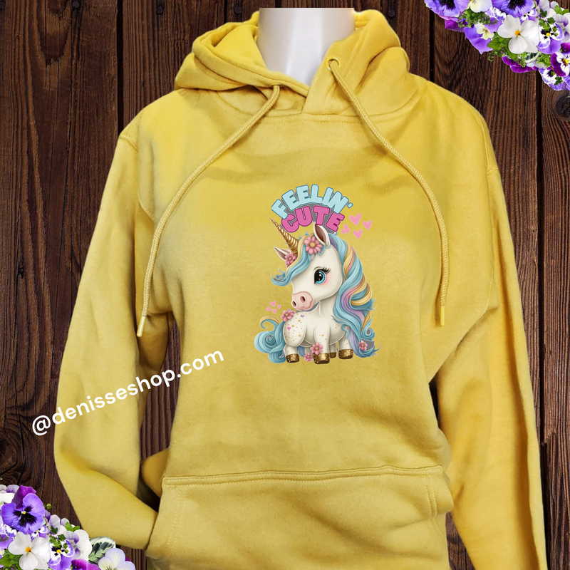 DENISSE BOUTIQUE HOODIE SWEATSHIRT UNICORN