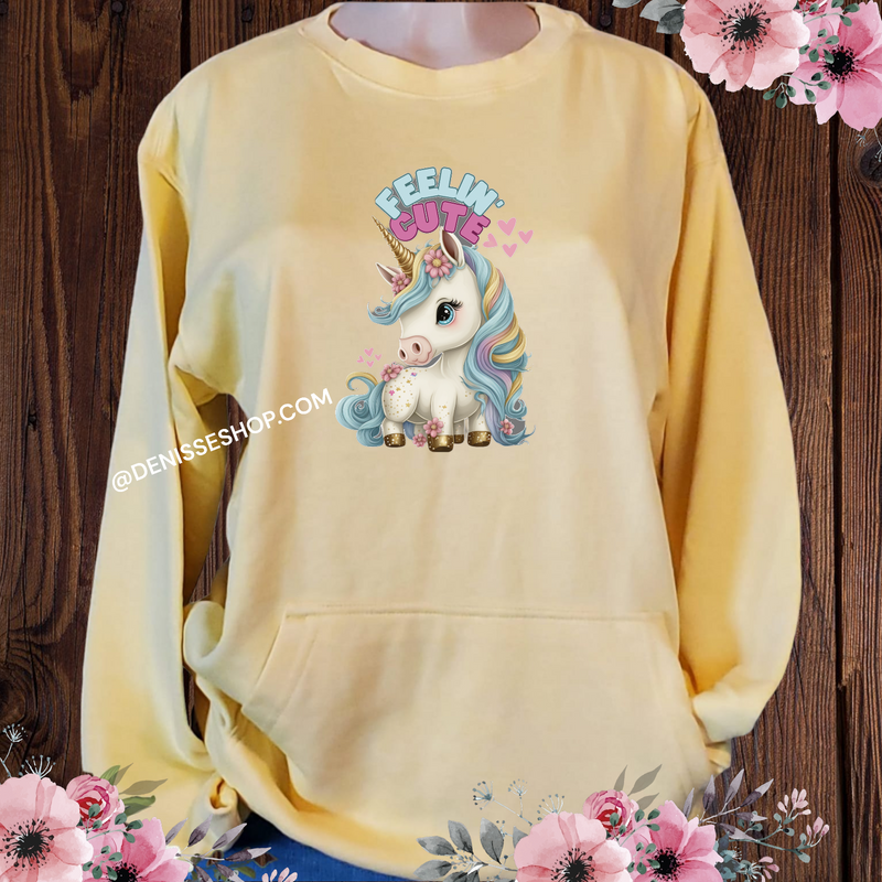 DENISSE BOUTIQUE SWEATSHIRT  UNICORN