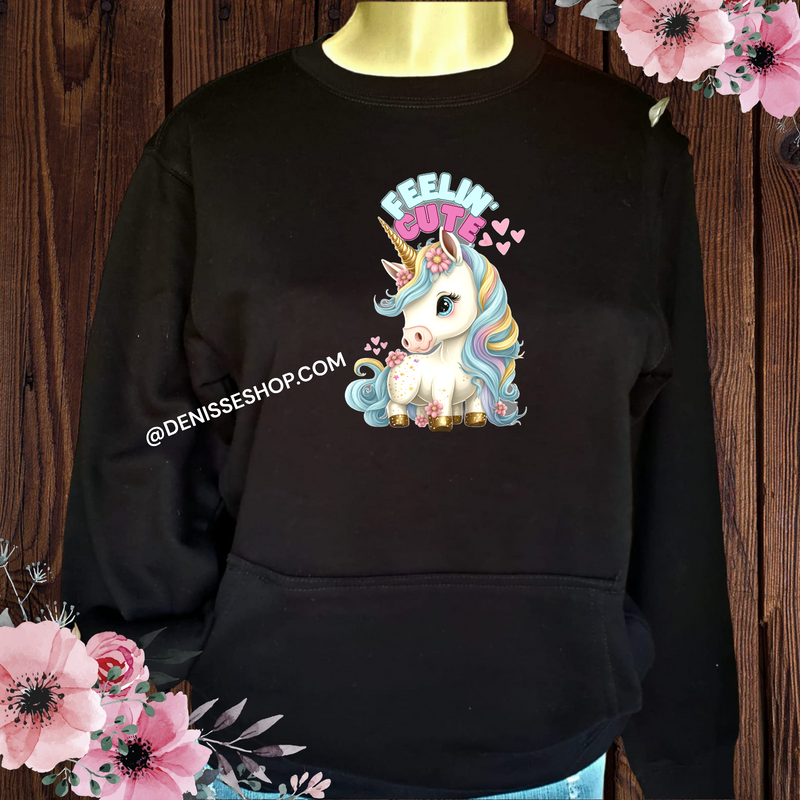 DENISSE BOUTIQUE SWEATSHIRT  UNICORN