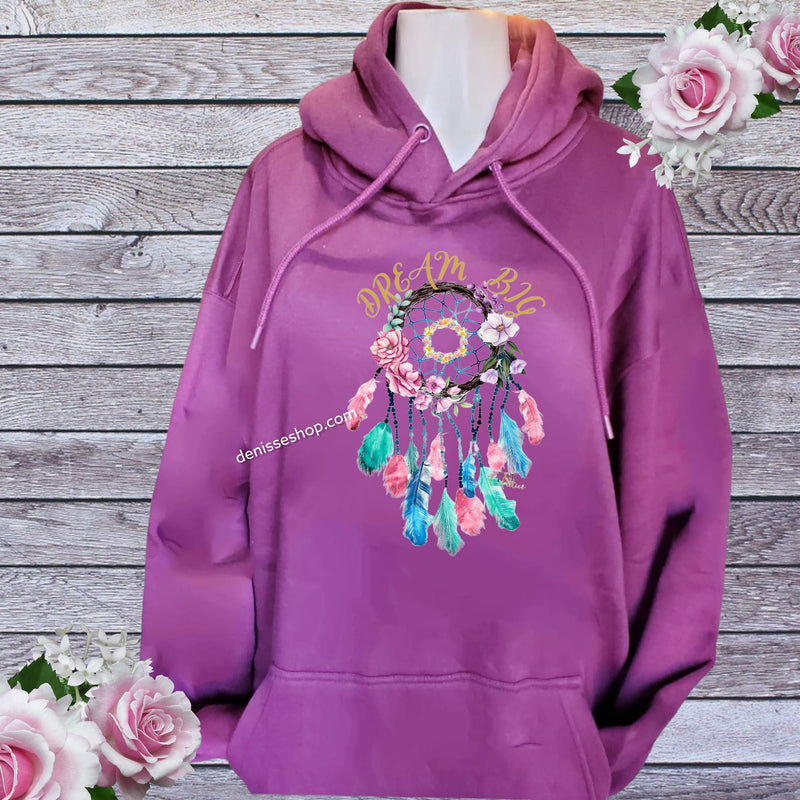 DENISSE BOUTIQUE HOODIE SWEATSHIRT DREAM BIG SH015