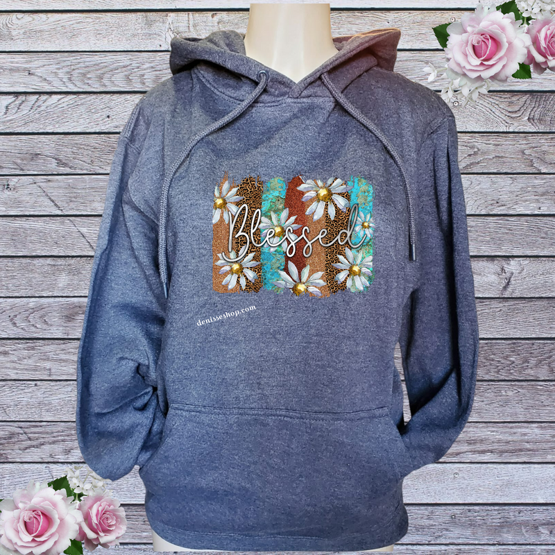 DENISSE BOUTIQUE HOODIE SWEATSHIRT BLESSED SH021