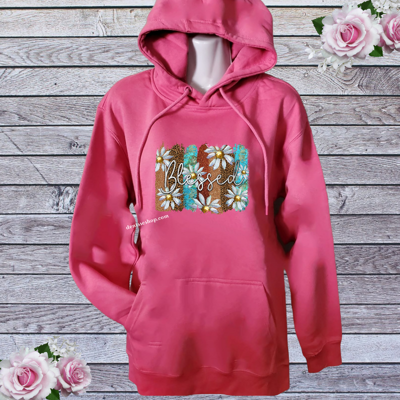 DENISSE BOUTIQUE HOODIE SWEATSHIRT BLESSED SH021