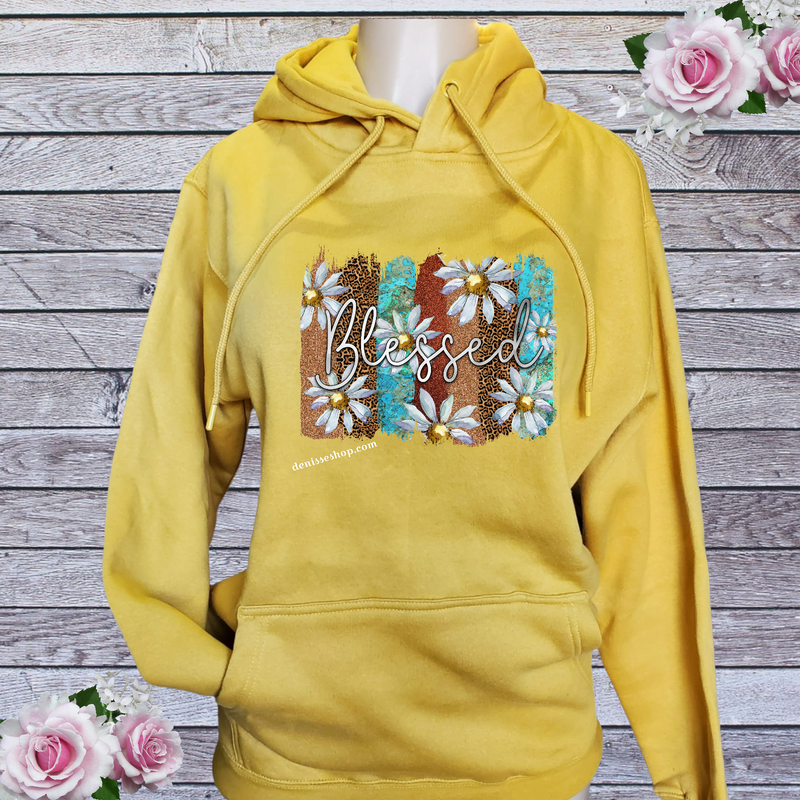 DENISSE BOUTIQUE HOODIE SWEATSHIRT BLESSED SH021