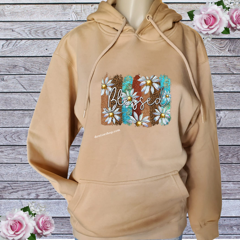 DENISSE BOUTIQUE HOODIE SWEATSHIRT BLESSED SH021