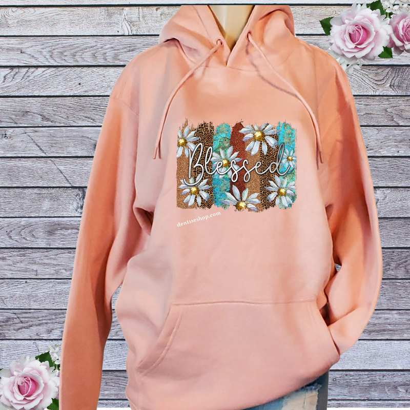 DENISSE BOUTIQUE HOODIE SWEATSHIRT BLESSED SH021