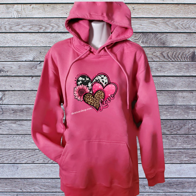 DENISSE BOUTIQUE HOODIE SWEATSHIRT LOVE 🥰 SH020