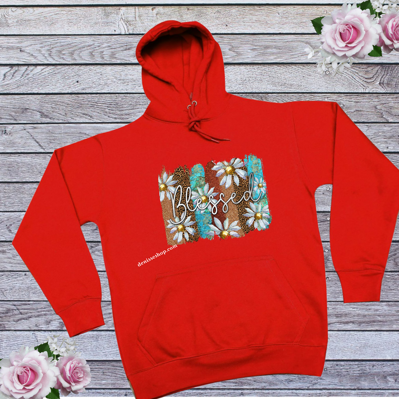 DENISSE BOUTIQUE HOODIE SWEATSHIRT BLESSED SH021