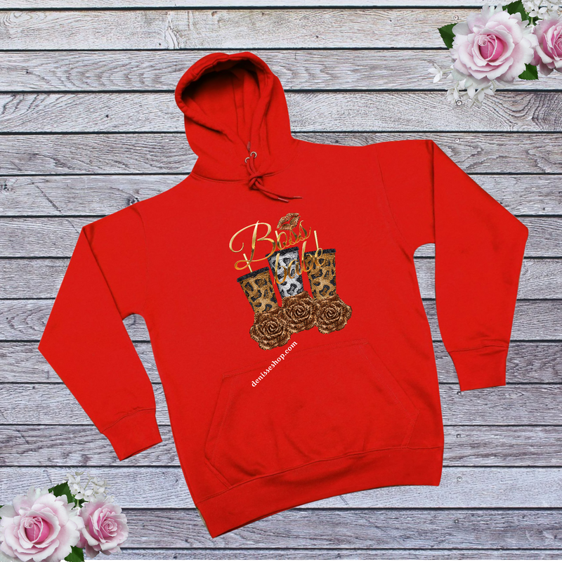 DENISSE BOUTIQUE HOODIE SWEATSHIRT BOSS BABE SH016